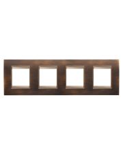 Рамка Chorusmart LUX 2+2+2+2M горизонтальна (античная латунь) GW16228XQ