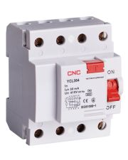 ПЗВ CNC YCL364-63 25А 3P+N 4,5кА 30мА (Б00029345)