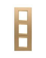 Металлическая рамка Chorusmart LUX 2+2+2M вертикальна (золото) GW16227XG