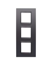 Рамка Chorusmart LUX 2+2+2M вертикальна (сланець абсолют) GW16227YA