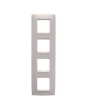 Рамка Chorusmart ONE 2+2+2+2M вертикальна (бежевий) GW16129VL