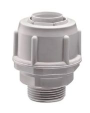 З'єднувач прямий фіксований GEWISS GW FIT 16G PG13 сірий IP54