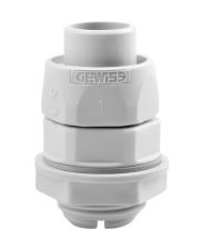 З'єднувач прямий поворотний GEWISS RD 16GG сірий IP54