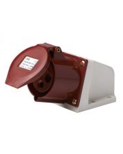 Стационарный разъем CNC YHT-124 3Р+N 32А IP44 (000000466)