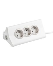 Удлинитель с держателем планшета и выключателем + 2 разъема USB тип A Legrand 3 гнезда с/к (694810)