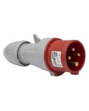 Переносная силовая вилка Legrand P17 Tempra Pro 16A 3К+З 415В IP44 (555128)