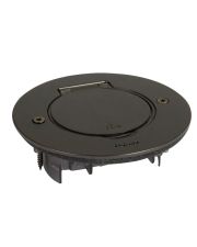 Напольный круглый розеточный люк Legrand 089751 (темная бронза)