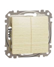 Перемикач Schneider Electric Sedna Design & Elements береза SDD180108