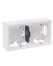 Двухпостовая коробка Legrand SUNO (721195) для накладного монтажа (белый)