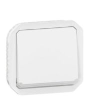 Переключатель 10А Legrand PLEXO с индикацией, белый (069612L)