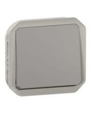 Проміжний перемикач 10А Legrand PLEXO сірий (069521L)