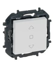 3-позиционный выключатель жалюзи Legrand Niloe Step 6А 250В белый (863144B)