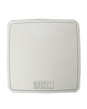 Монтажная коробка UEC для відкритого встановлення 100х100х50мм (зовн. 115х115х54мм) сіра