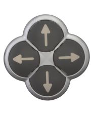 4-позиційна головка кнопки Eaton (Moeller) M22-D4-S-X7