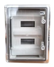 Пластиковый корпус TNSy ЩРН-П-24 PRO с прозрачной дверцей ABS IP65 (TNSy5505311)