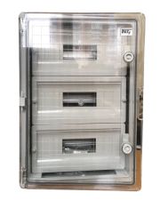 Пластиковий корпус TNSy ЩРН-П-42 PRO з прозорими дверцятами ABS IP65 (TNSy5505312)