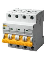 Автоматический выключатель UEC SB-M8 4P 32A C 4,5кA (MCB45-4-032-C)