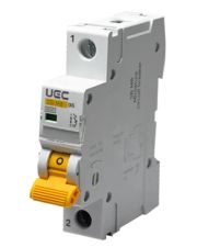 Автоматический выключатель UEC SB-M8 1P 06A D 4,5кA (MCB45-1-006-D)