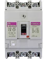 Автоматический выключатель ETI 004671813 EB2S 250/3LF 250А 3P (16kA фиксированные настройки)
