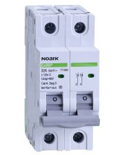Автоматический выключатель NOARK Ex9BP 6кА для PV C 20A 500В DC 2P (111562)