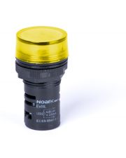 Сигнальний індикатор NOARK Ex9IL 1R g плоский 48В AC/DC жовтий (105426)