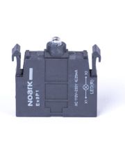 LED індикатор Noark для кнопки Ex9P1 LEDb 12В AC/DC синій (переднє кріплення)