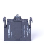 LED індикатор Noark для кнопки Ex9P1 LEDg 12В AC/DC зелений (переднє кріплення)
