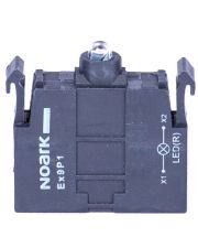 LED індикатор Noark для кнопки Ex9P1 LEDw 24В AC/DC білий (переднє кріплення)