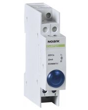 Модульный LED индикатор Noark Ex9PD1b 230В AC/DC синий (102448)