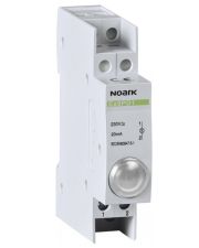 Модульный LED индикатор Noark Ex9PD1w 230В AC/DC белый (102453)