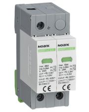 ПЗІП Noark Ex9UEP клас 1+2, In=6,25kA, 600В DC (з додатковим контактом)