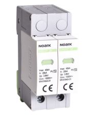 ПЗІП Noark Ex9UEP клас ІІ, In=20kA, 500В DC (для не заземлених PV систем)