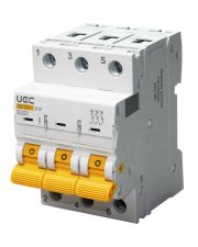 Модульный автоматический выключатель UEC SB-M9 3P 16A B 6kA
