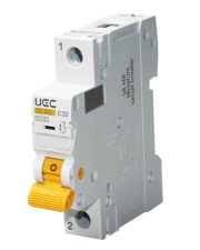 Модульний автоматичний вимикач UEC SB-M9 1P 32A 6kA