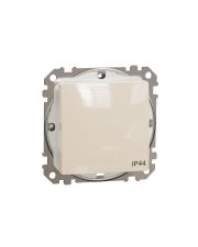 Одноклавишный выключатель Schneider Electric Sedna Design SDD212101 IP44 бежевый