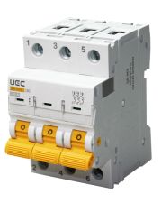 Модульный автоматический выключатель UEC SB-M9 3P 6A D 6kA