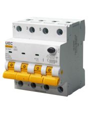 Автомат дифференциальной защиты UEC SB-R9NE 4P C 16A 10мА AC 6кА