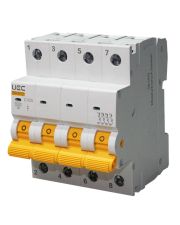 Автоматический выключатель UEC SB-M10 4P 125A C 10кA