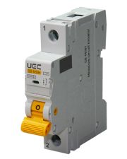 Автоматический выключатель UEC SB-M9H 1P 25A C 10кA