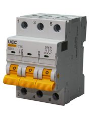 Автоматический выключатель UEC SB-M9H 3P 35A C 10кA