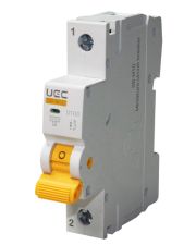 Автоматический выключатель UEC SB-M10 1P 100A D 10кA