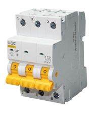 Автоматический выключатель UEC SB-M10 3P 80A D 10кA