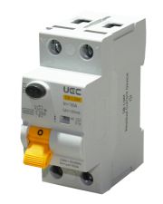 Устройство защитного отключения UEC SB-L9M 2P 16A 30мА AC 6кА