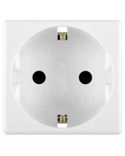 Розетка GEWISS SYSTEM 2P+E 16A 250В 2М белая