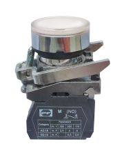 Кнопка Promfactor FP4-BA11 1NO белая (FP4-BA11)