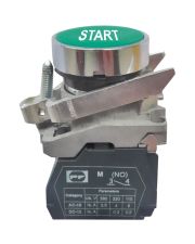 Кнопка Promfactor FP4-BA4331 1NО "START" зеленая (FP4-BA4331)