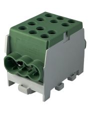 Клемний блок Promfactor FJ-35/25.2G 125A зелений (FJ35252G)