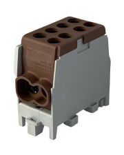 Клеммный блок Promfactor FJ-25/16.1BR 100A коричневый (FJ25161BR)