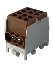 Клеммный блок Promfactor FJ-25/16.2BR 100A коричневый (FJ25162BR)