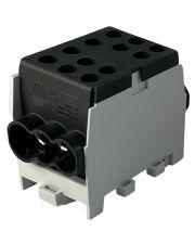 Клеммный блок Promfactor FJ-35/25.2BL 125A черный (FJ35252BL)